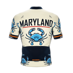 Maryland US State | Short Sleeve Cycling PRO Jersey | Men and Women