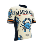 Maryland US State | Short Sleeve Cycling PRO Jersey | Men and Women