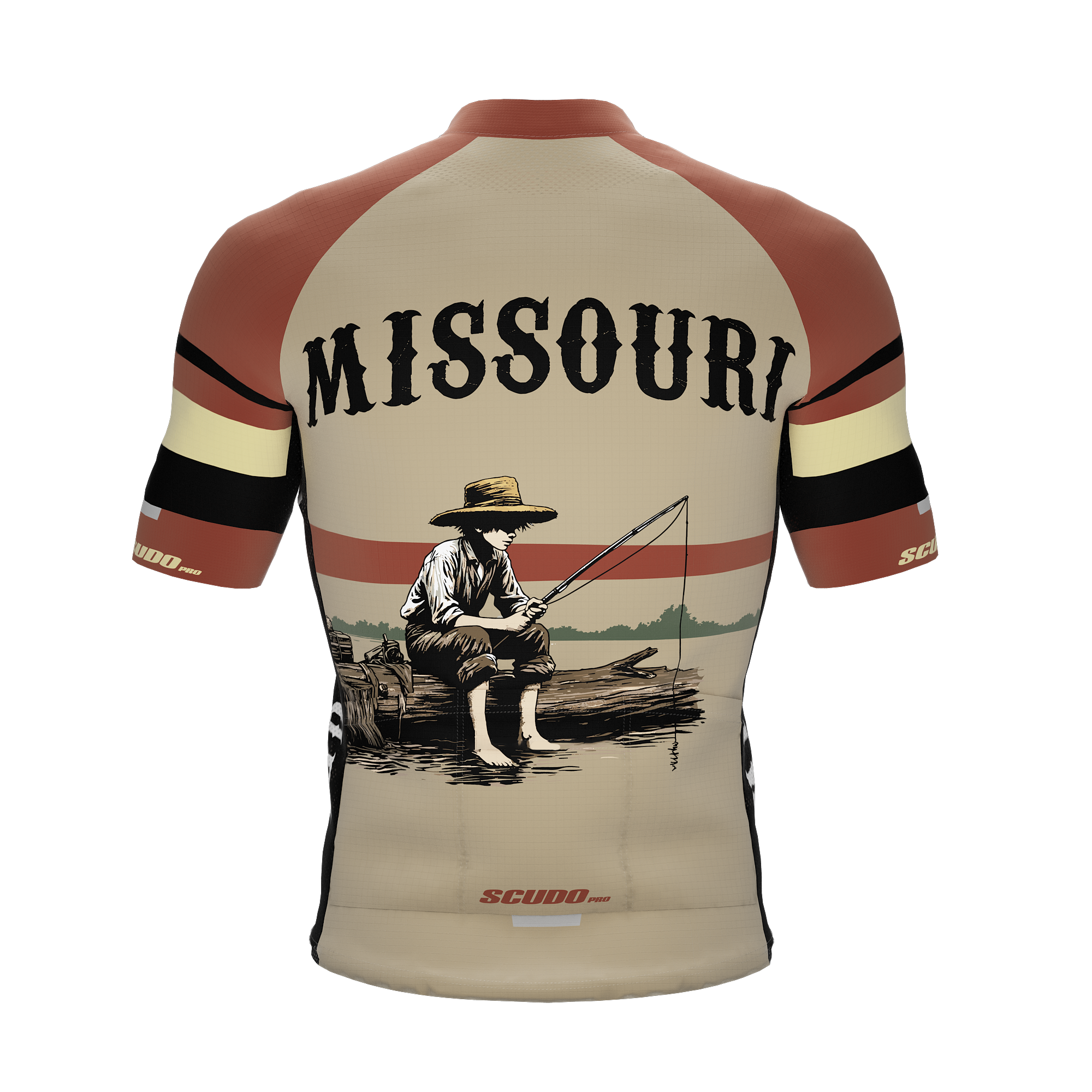 Missouri US State | Short Sleeve Cycling PRO Jersey | Men and Women