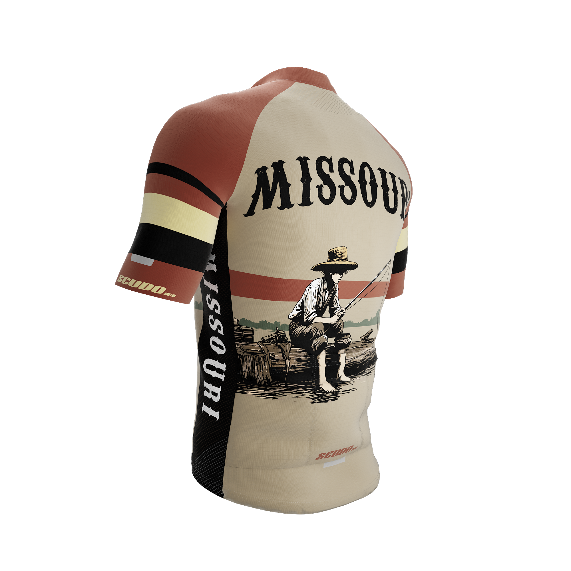 Missouri US State | Short Sleeve Cycling PRO Jersey | Men and Women