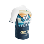 Montana US State | Short Sleeve Cycling PRO Jersey