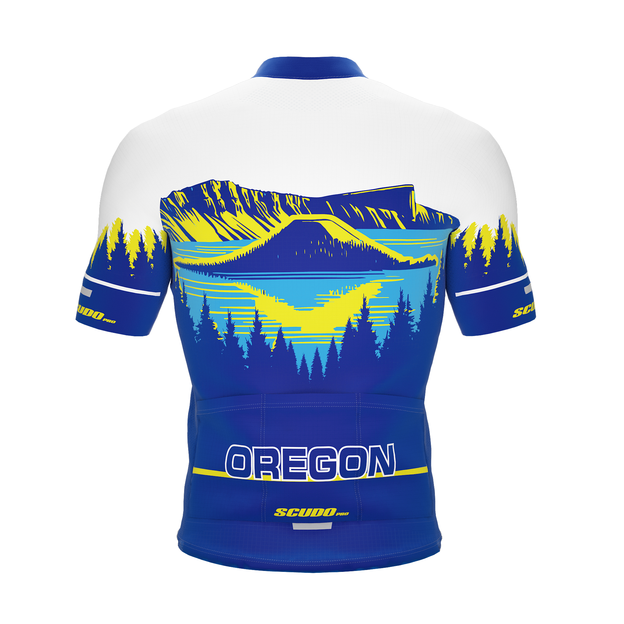 Oregon US State | Short Sleeve Cycling PRO Jersey | Men and Women