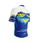 Oregon US State | Short Sleeve Cycling PRO Jersey | Men and Women