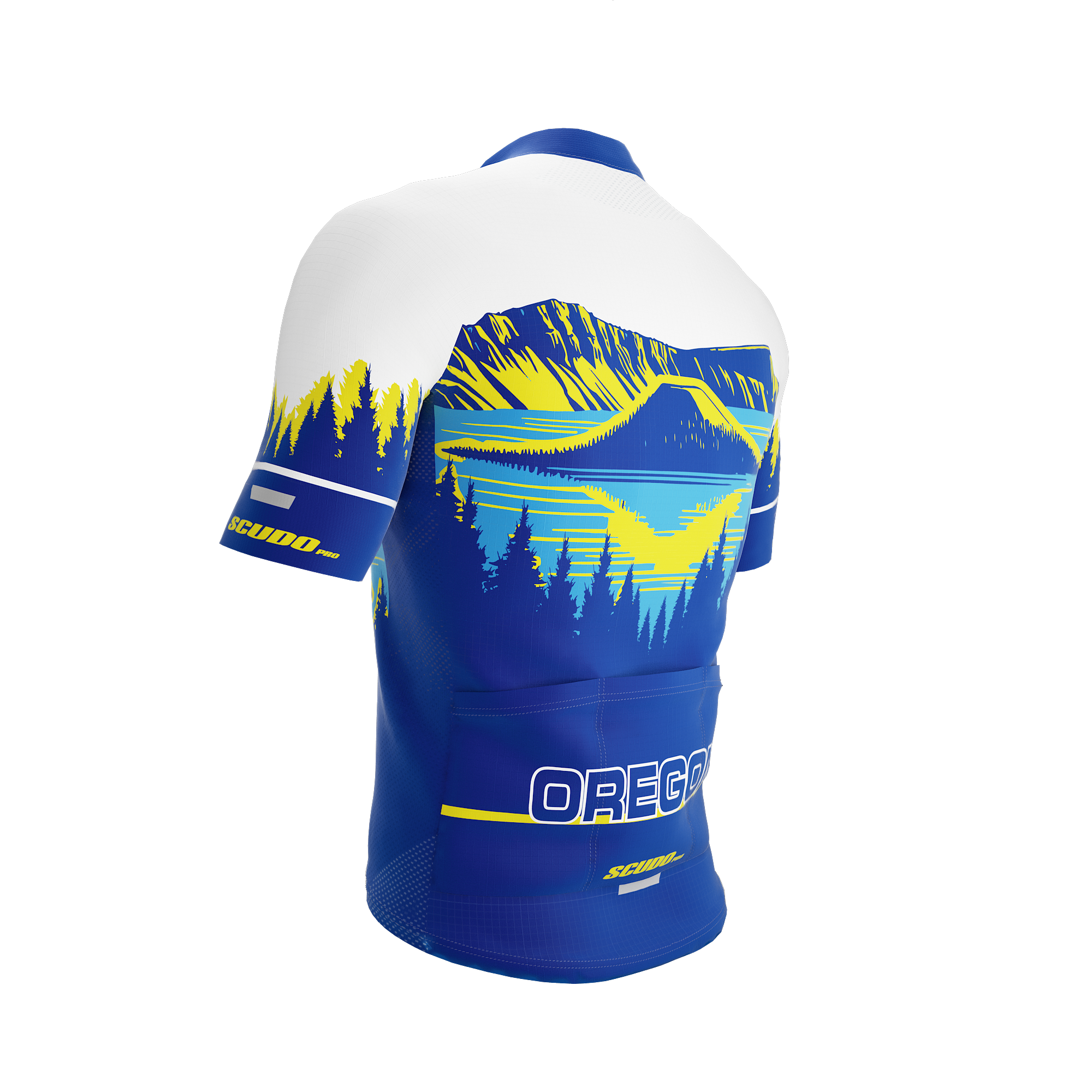 Oregon US State | Short Sleeve Cycling PRO Jersey | Men and Women