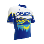 Oregon US State | Short Sleeve Cycling PRO Jersey | Men and Women