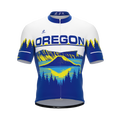 Oregon US State | Short Sleeve Cycling PRO Jersey | Men and Women