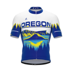 Oregon US State | Short Sleeve Cycling PRO Jersey | Men and Women