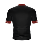 Red Reflective Pro Jersey + Pro BibShort Bundle for Men