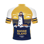 Rhode Island US State | Short Sleeve Cycling PRO Jersey | Men and Women