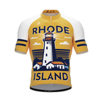 Rhode Island US State | Short Sleeve Cycling PRO Jersey | Men and Women