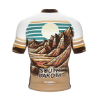 South Dakota US State | Short Sleeve Cycling PRO Jersey | Men and Women