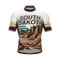 South Dakota US State | Short Sleeve Cycling PRO Jersey | Men and Women
