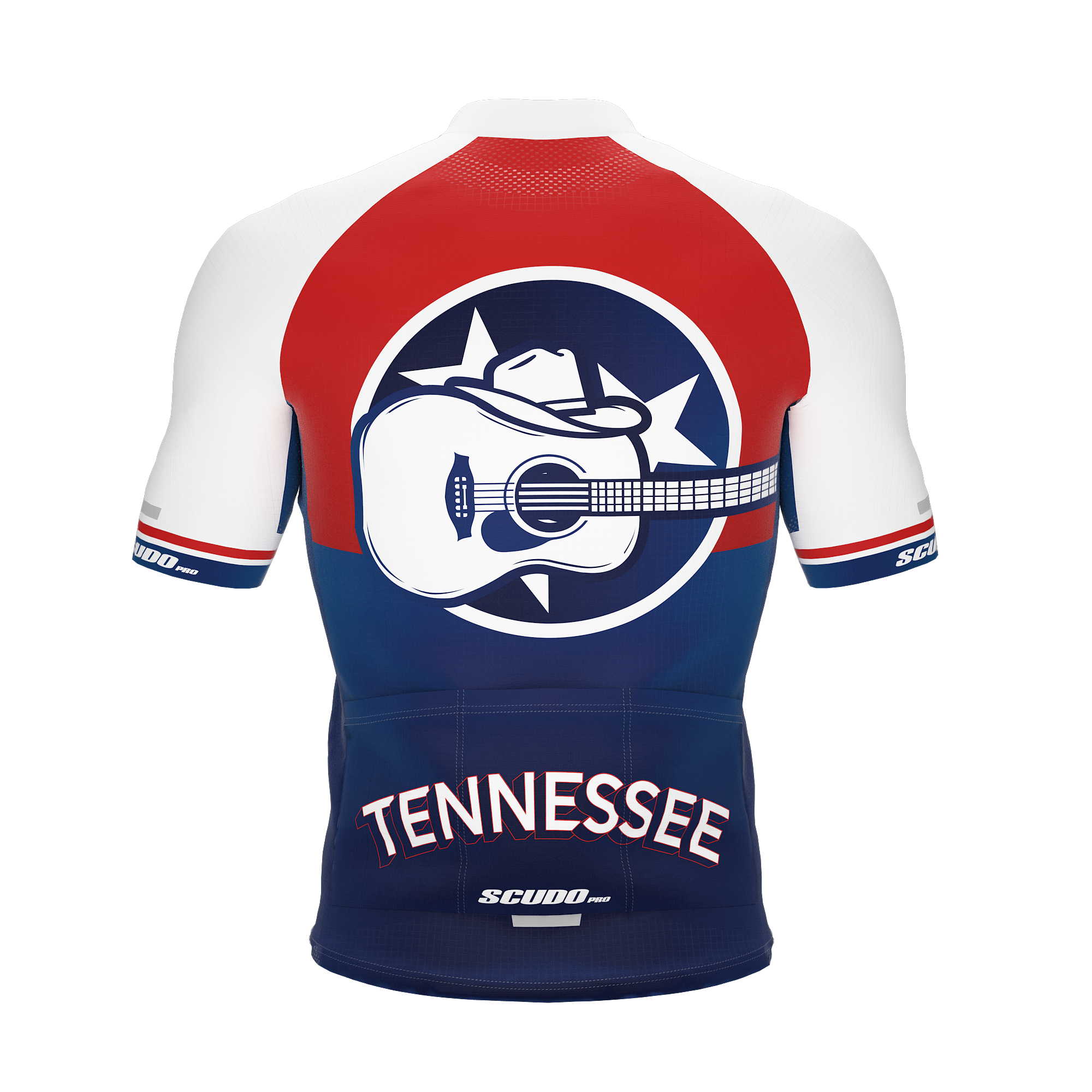Tennessee US State | Short Sleeve Cycling PRO Jersey | Men and Women