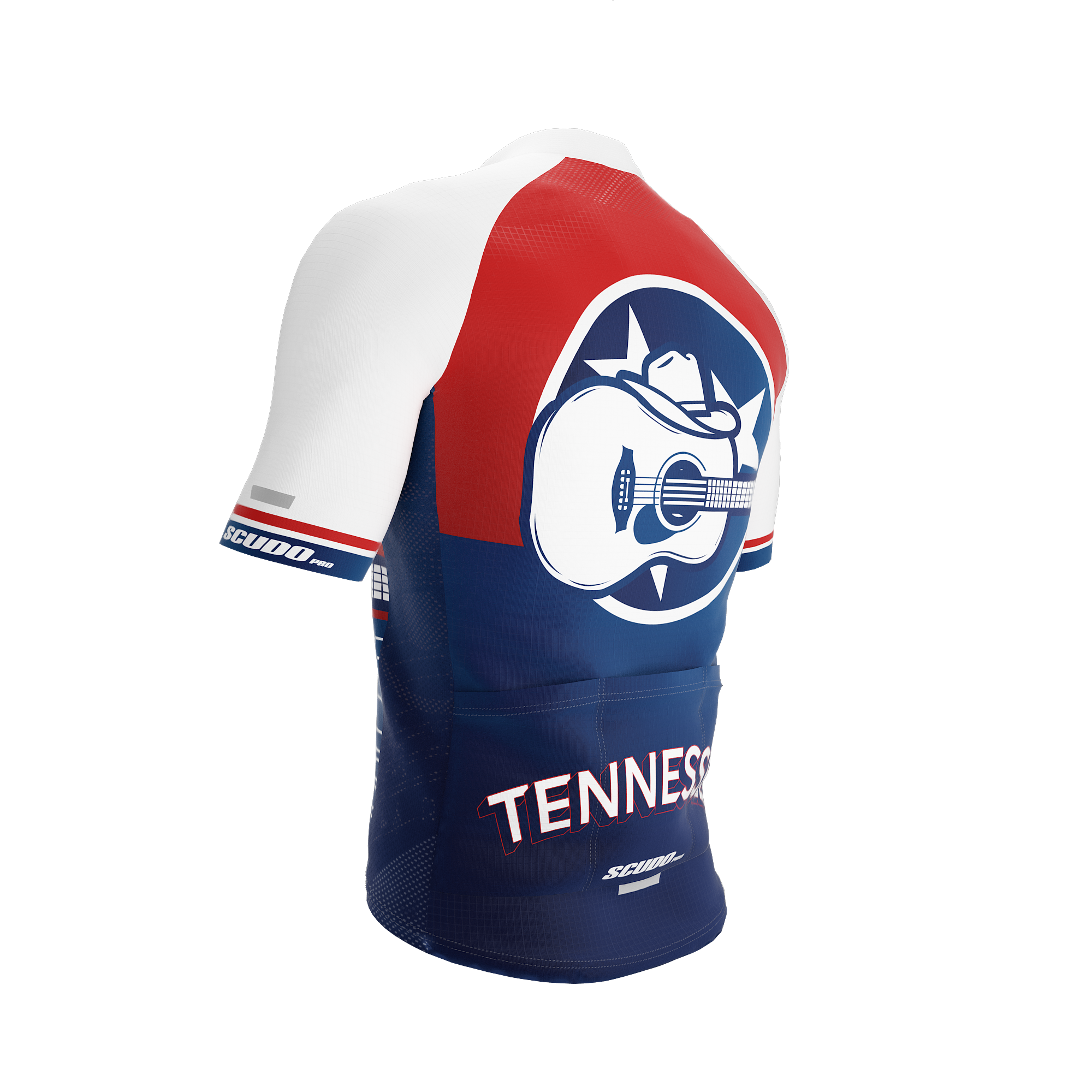 Tennessee US State | Short Sleeve Cycling PRO Jersey | Men and Women