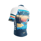 MICHIGAN US State | Short Sleeve Cycling PRO Jersey | Men and Women
