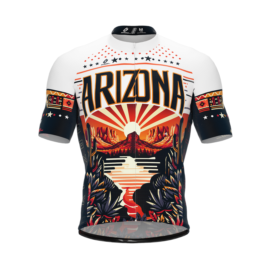 Arizona US State | Short Sleeve Cycling PRO Jersey | Men and Women