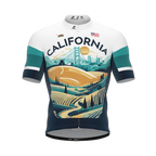 California US State | Short Sleeve Cycling PRO Jersey | Men and Women