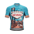 Nevada US State | Short Sleeve Cycling PRO Jersey | V1 | Men and Women