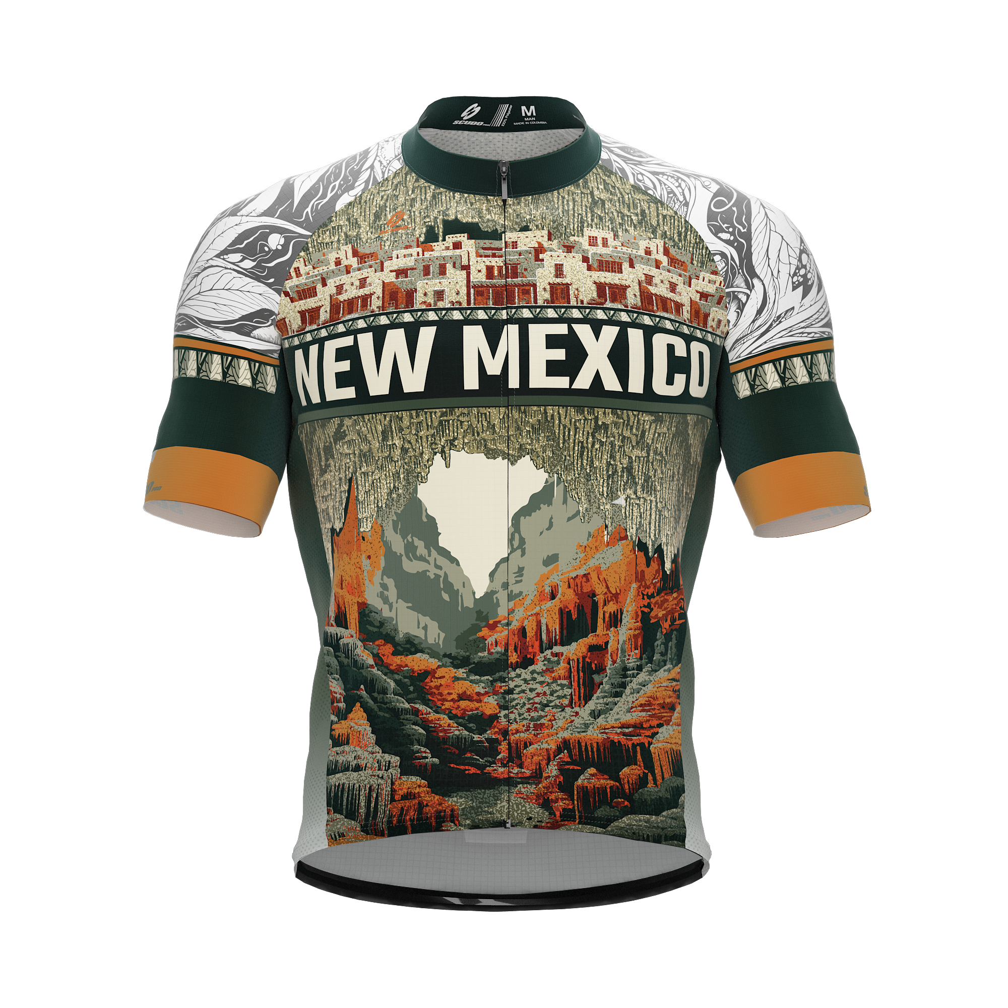 New Mexico US State | Short Sleeve Cycling PRO Jersey | Men and Women