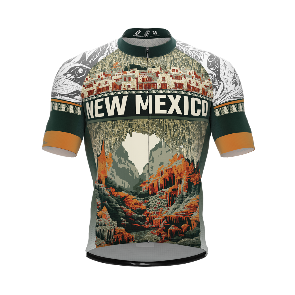 New Mexico US State | Short Sleeve Cycling PRO Jersey | Men and Women