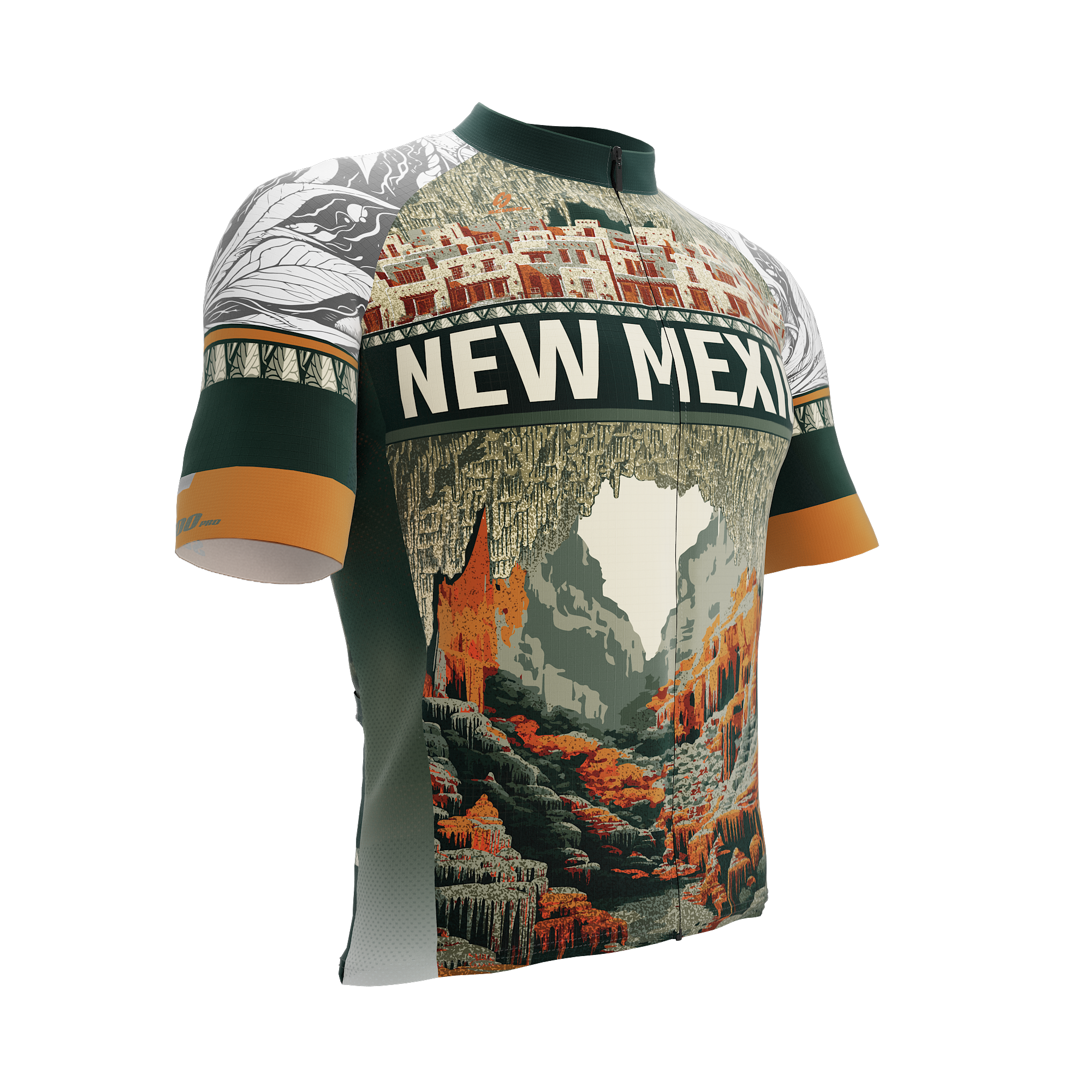 New Mexico US State | Short Sleeve Cycling PRO Jersey | Men and Women