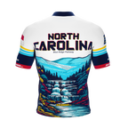 North Carolina US State | Short Sleeve Cycling PRO Jersey | Men and Women