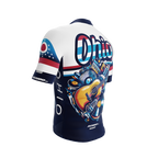 Ohio US State | Short Sleeve Cycling PRO Jersey | Men and Women