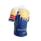Washington US State | Short Sleeve Cycling PRO Jersey | Men and Women