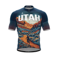 Utah US State | Short Sleeve Cycling PRO Jersey | Men and Women