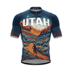 Utah US State | Short Sleeve Cycling PRO Jersey | Men and Women