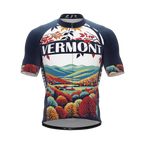 Vermont US State | Short Sleeve Cycling PRO Jersey | Men and Women