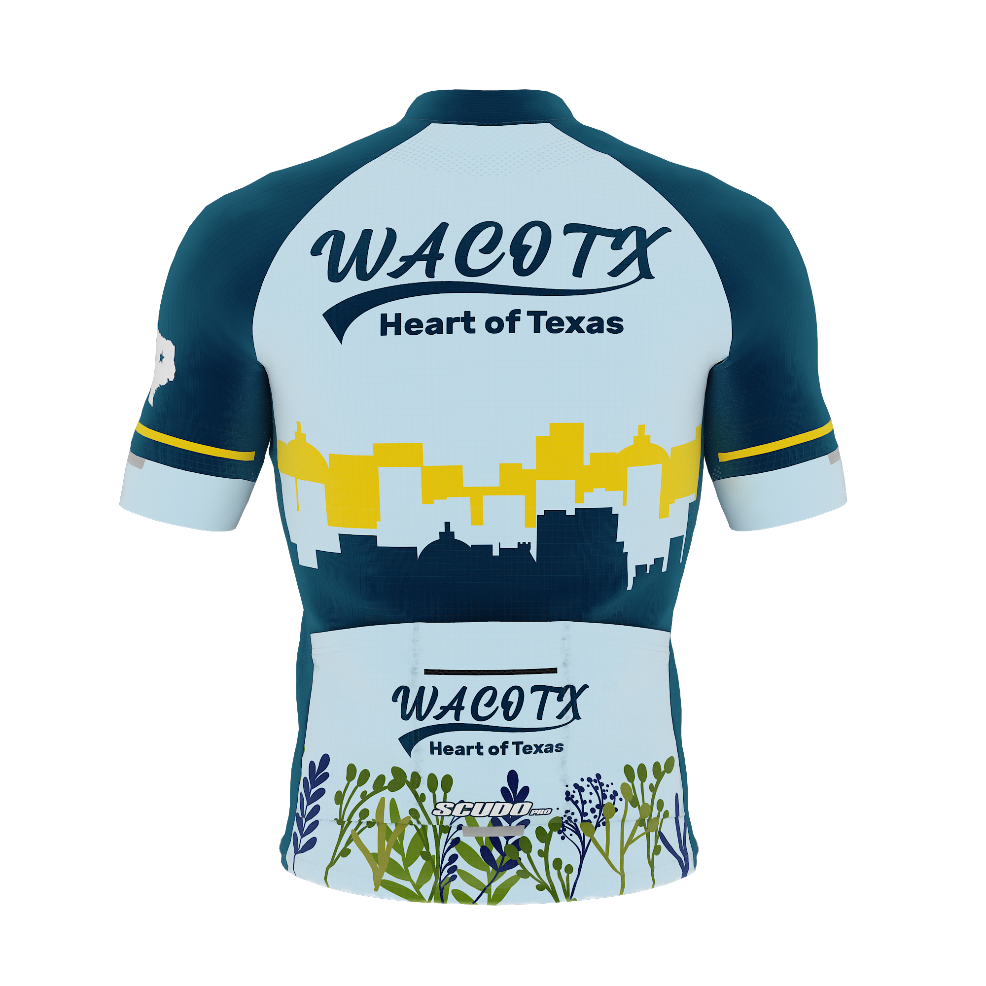 WACO TEXAS | Short Sleeve Cycling PRO Jersey | Men and Women