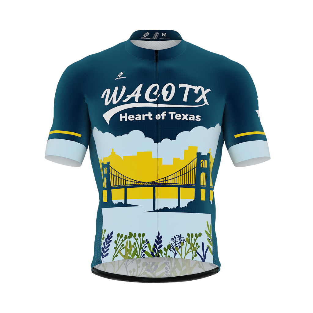 WACO TEXAS | Short Sleeve Cycling PRO Jersey | Men and Women