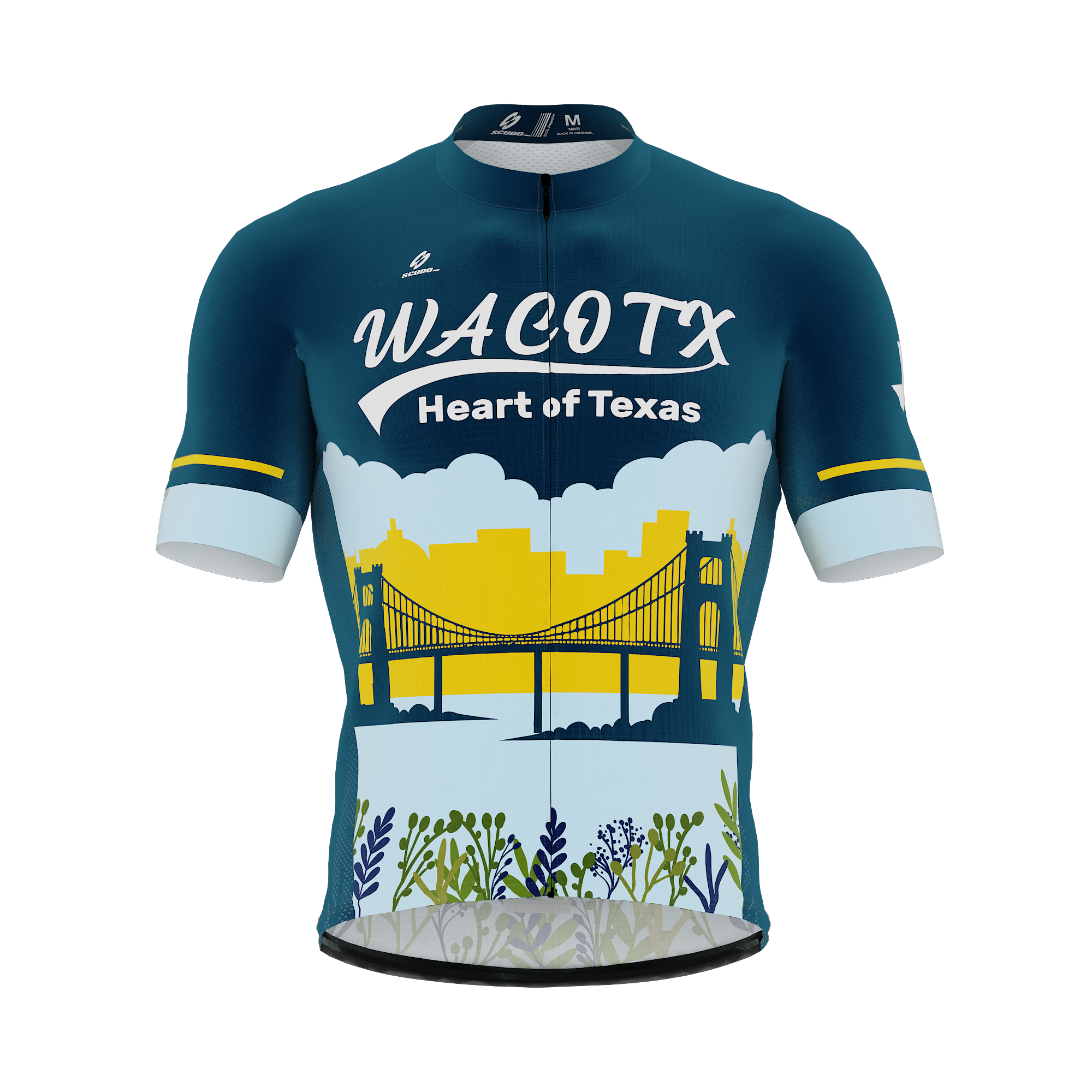 WACO TEXAS | Short Sleeve Cycling PRO Jersey | Men and Women