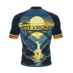 West Virginia US State | Short Sleeve Cycling PRO Jersey | Men and Women