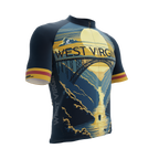 West Virginia US State | Short Sleeve Cycling PRO Jersey | Men and Women