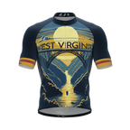 West Virginia US State | Short Sleeve Cycling PRO Jersey | Men and Women