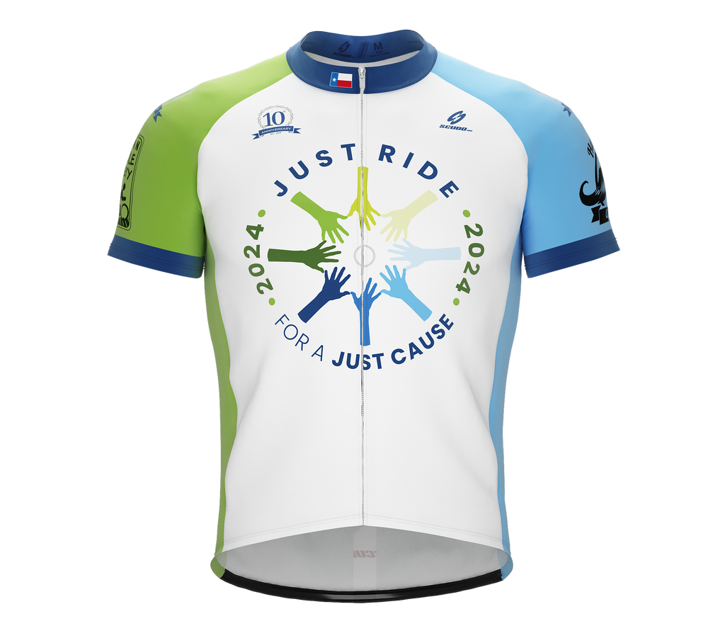 Just Ride for a Just Cause 2024 Short Sleeve Cycling Jersey Men and Women
