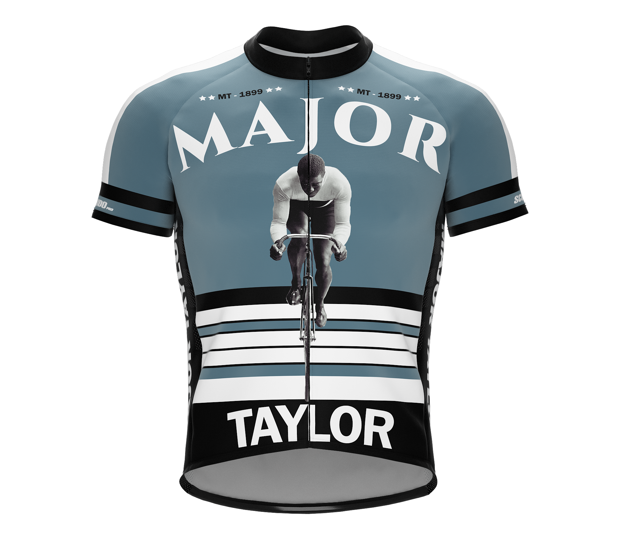 Major Taylor | MT Ride | Short Sleeve Cycling PELOTON Jersey