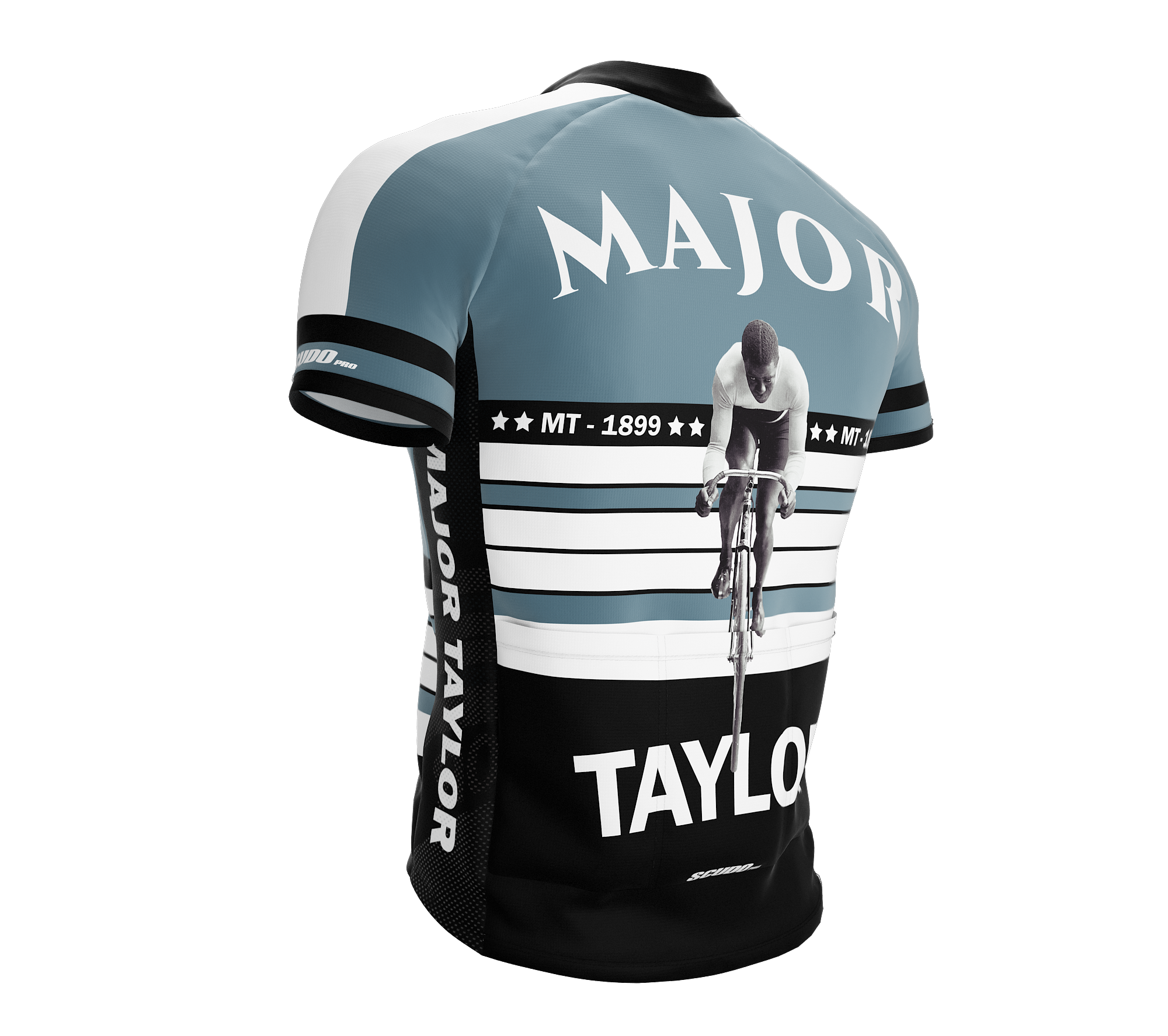 Major Taylor | MT Ride | Short Sleeve Cycling PELOTON Jersey