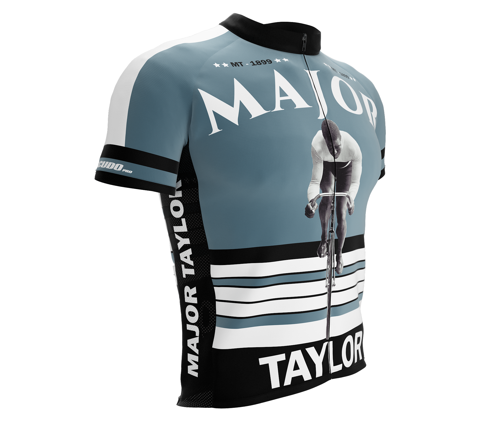 Major Taylor | MT Ride | Short Sleeve Cycling PELOTON Jersey