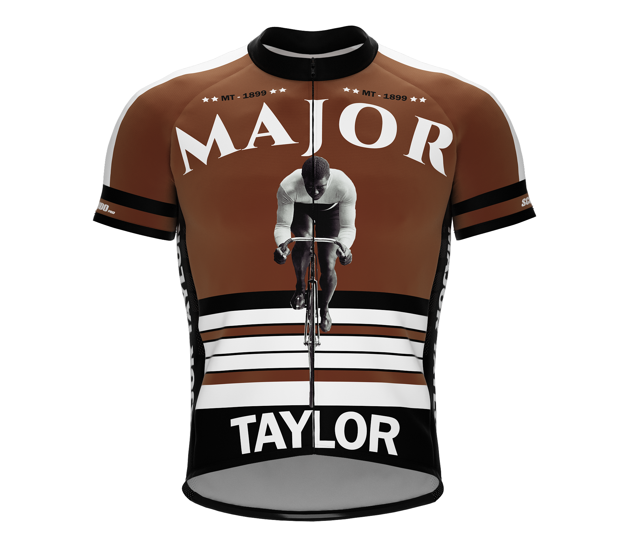 Major Taylor | MT Ride | Short Sleeve Cycling PELOTON Jersey