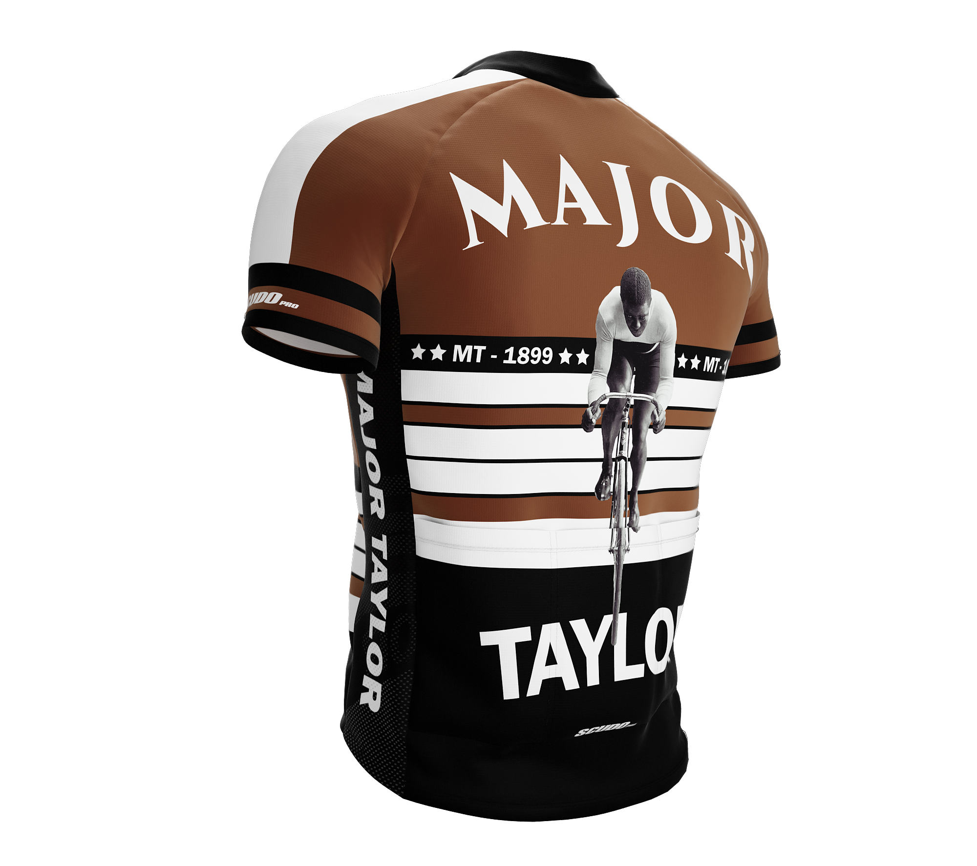 Major Taylor | MT Ride | Short Sleeve Cycling PELOTON Jersey
