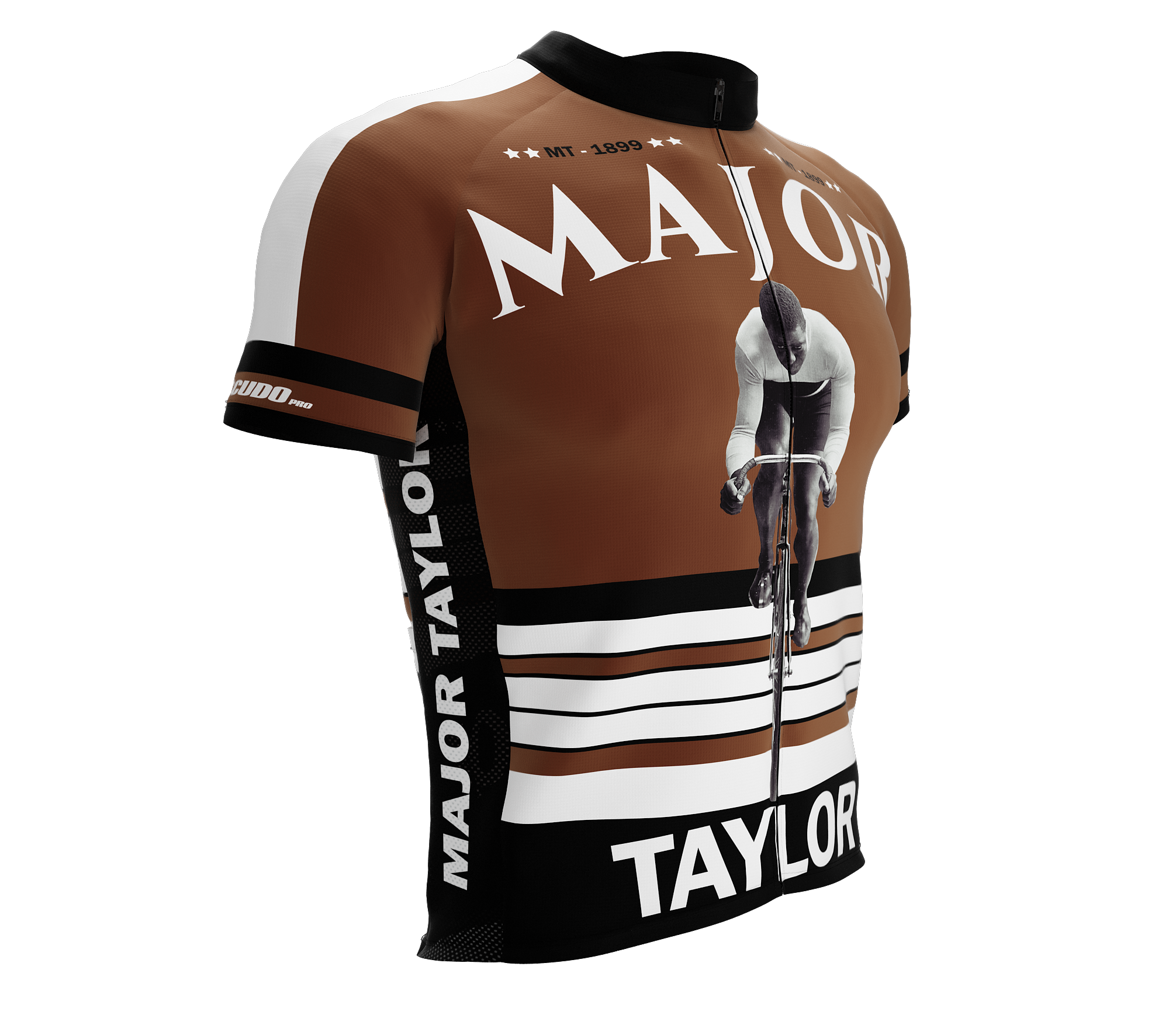 Major Taylor | MT Ride | Short Sleeve Cycling PELOTON Jersey