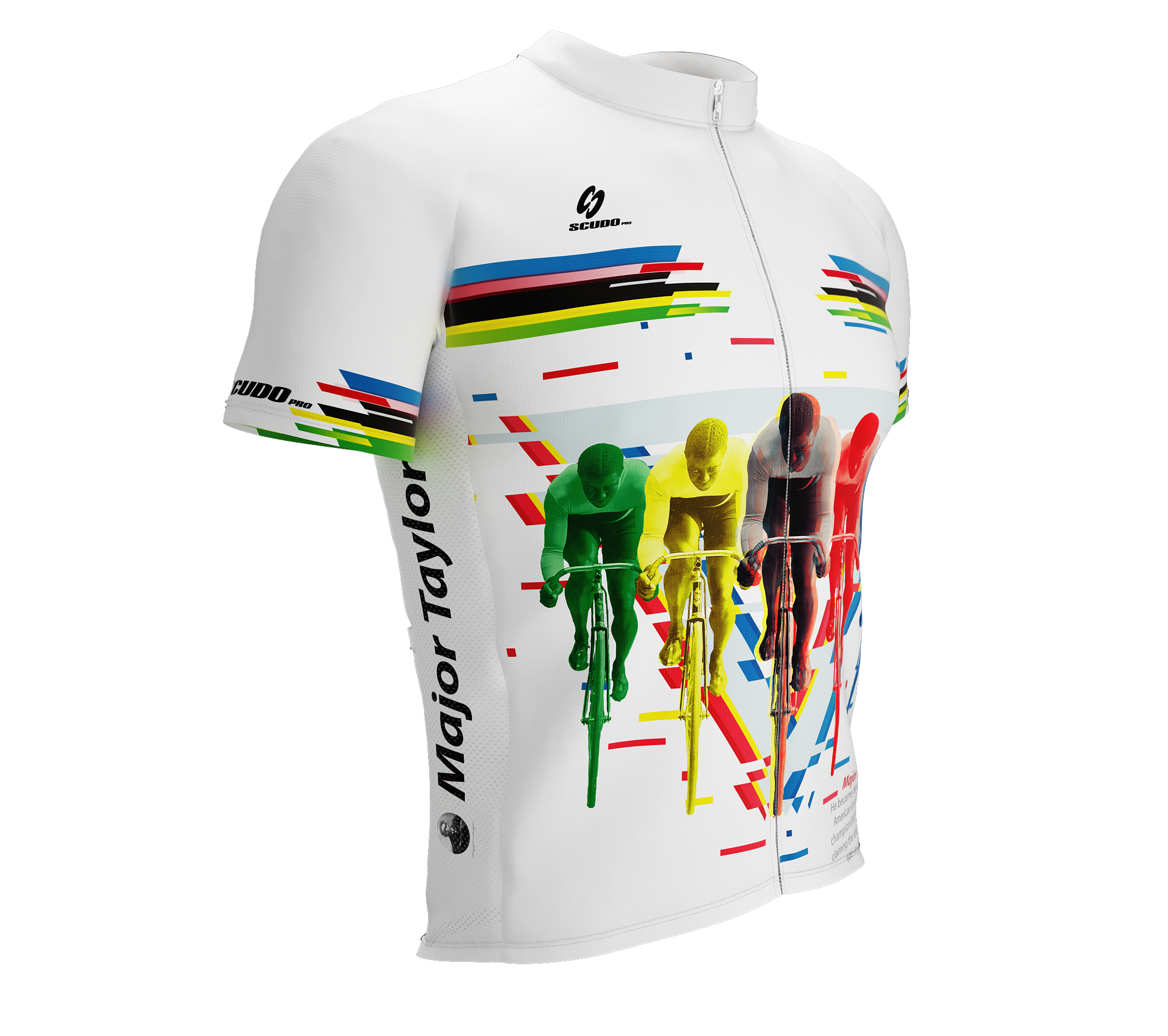 Major Taylor | World Champion | Short Sleeve Cycling PELOTON Jersey
