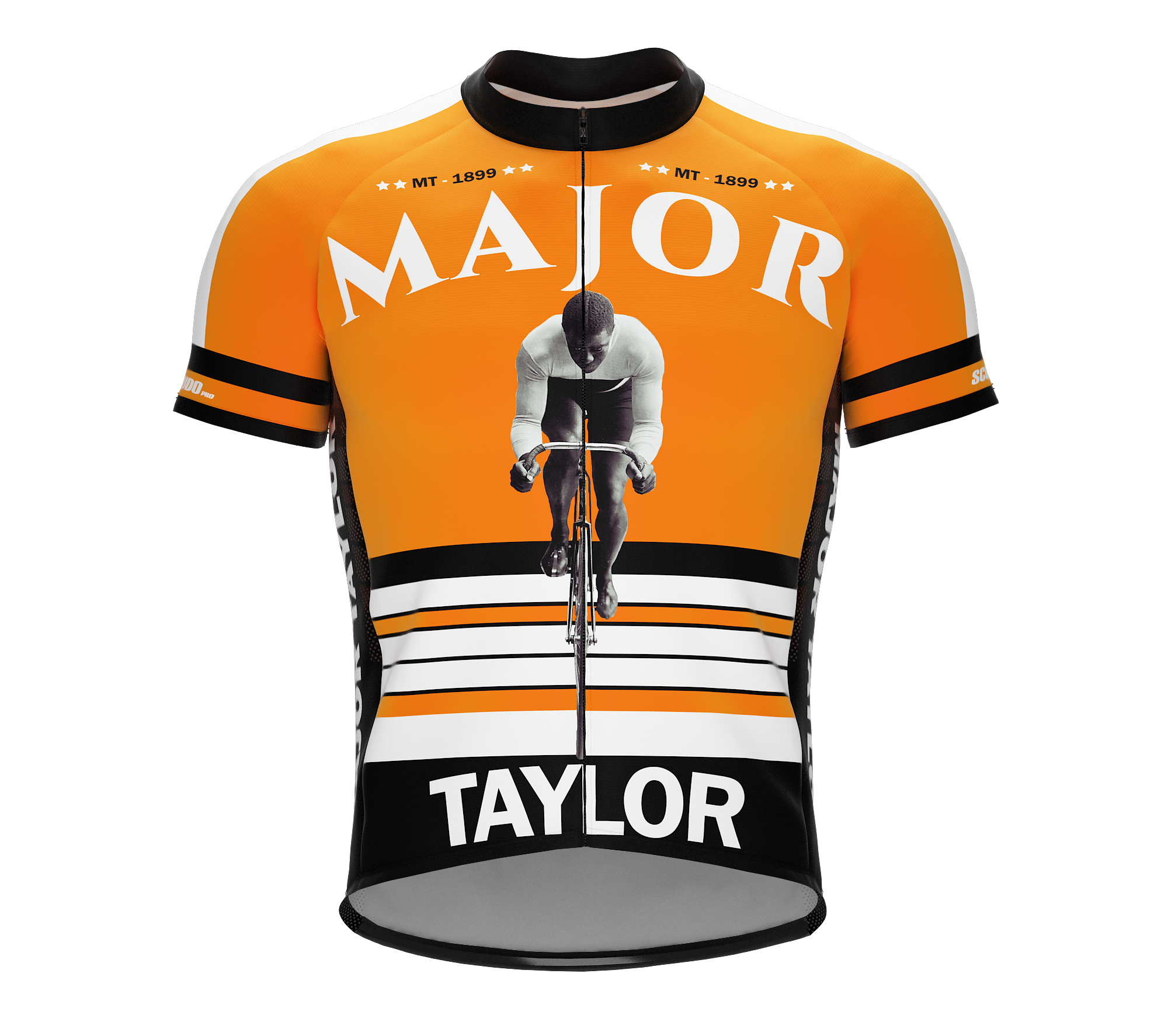 Major Taylor | MT Ride | Short Sleeve Cycling PELOTON Jersey