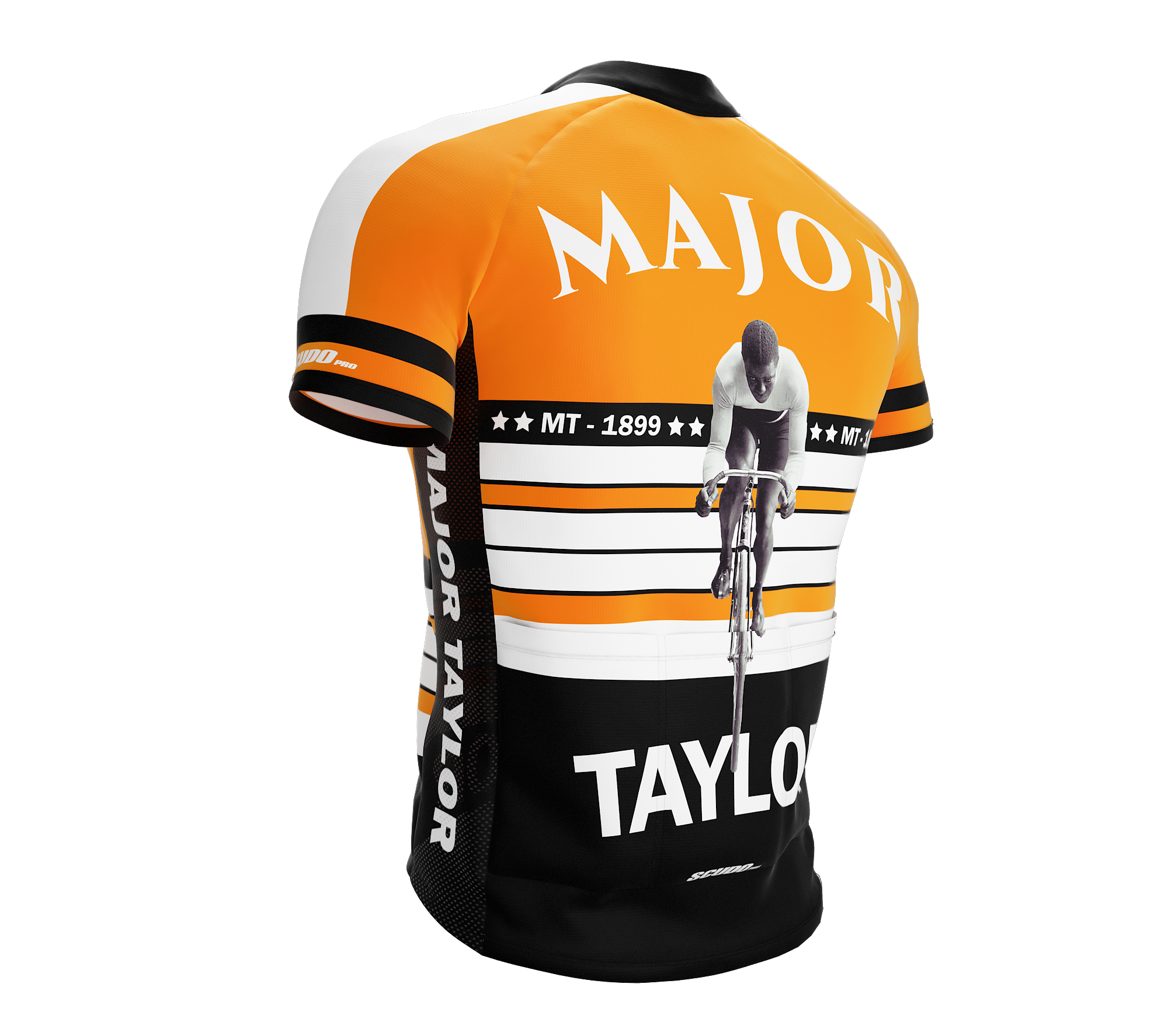 Major Taylor | MT Ride | Short Sleeve Cycling PELOTON Jersey