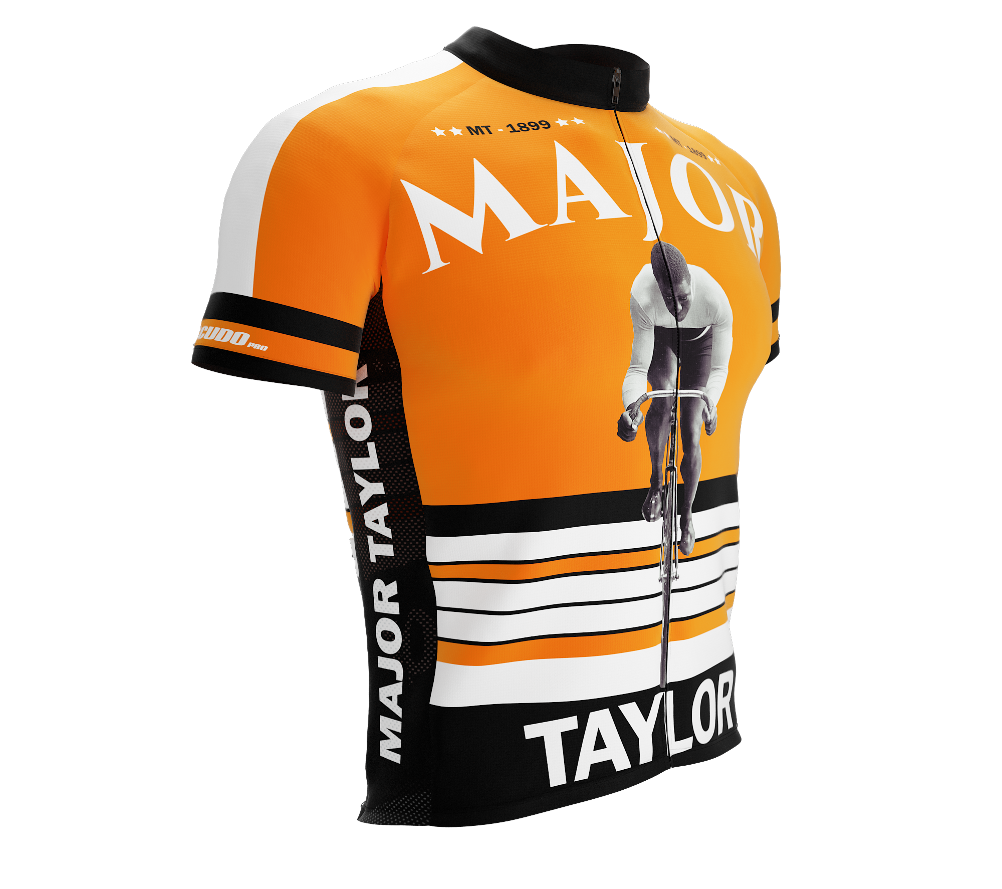 Major Taylor | MT Ride | Short Sleeve Cycling PELOTON Jersey
