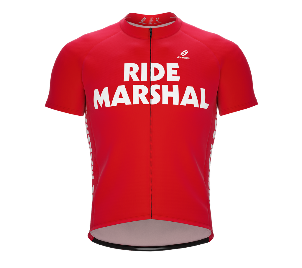 Bike Marshal | Short Sleeve Cycling Jersey for Men and Women