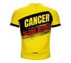 F* Cancer | My B* | Short Sleeve Cycling Peloton Fit Jersey
